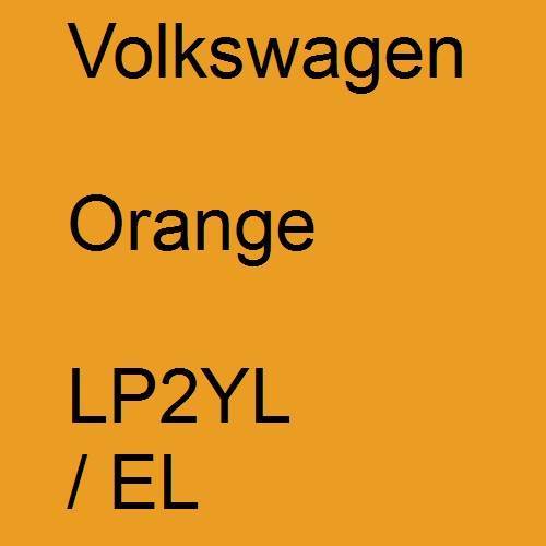 Volkswagen, Orange, LP2YL / EL.